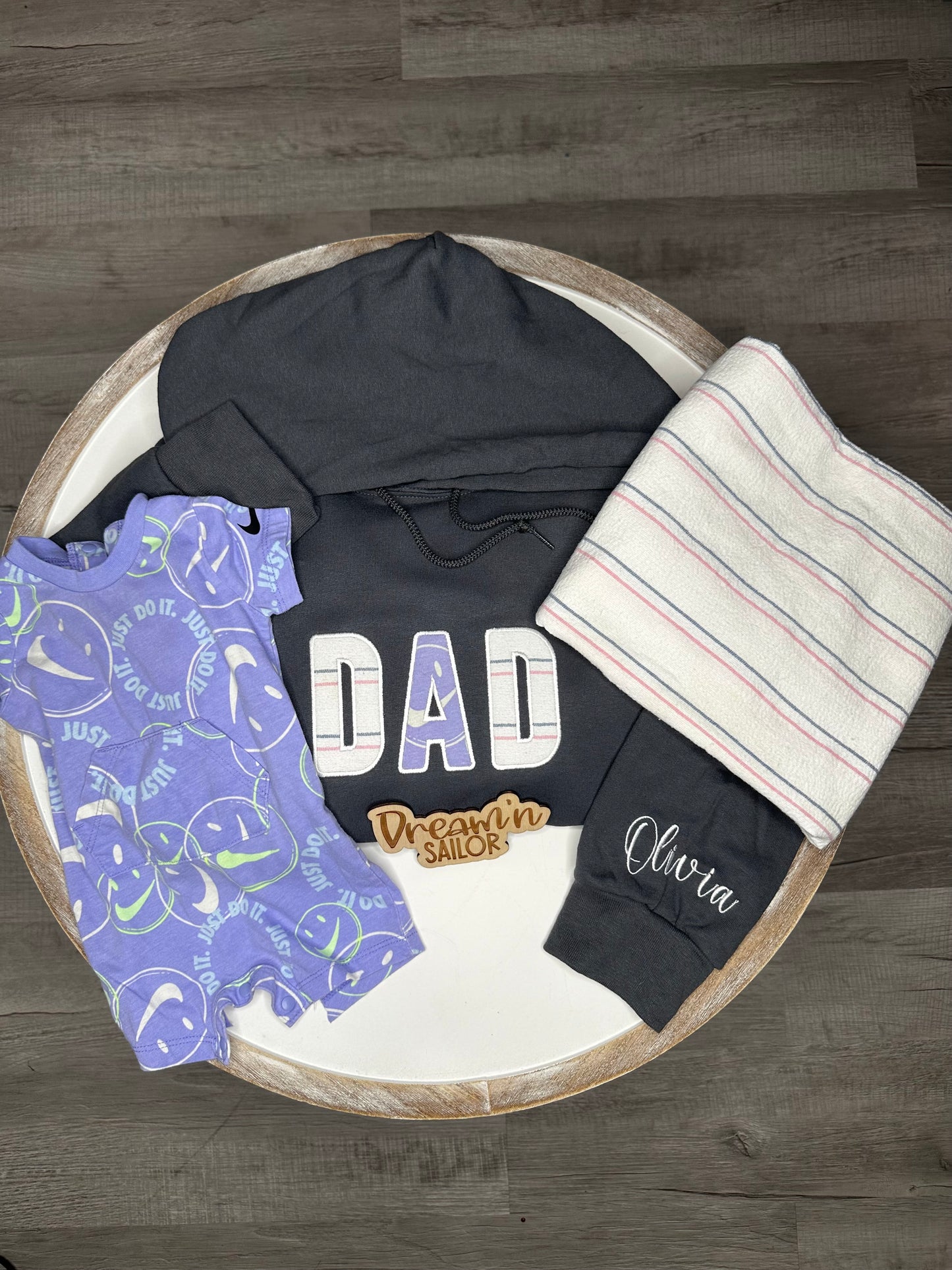 Custom Keepsake Mama or Dad hoodie