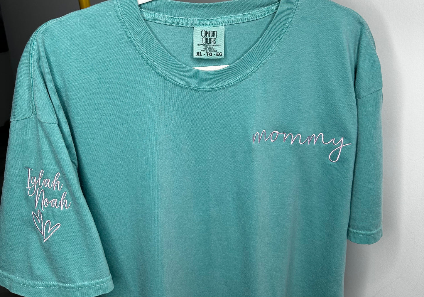 Custom Embroidered Comfort Colors Tshirt