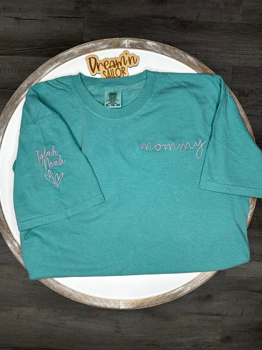 Custom Embroidered Comfort Colors Tshirt