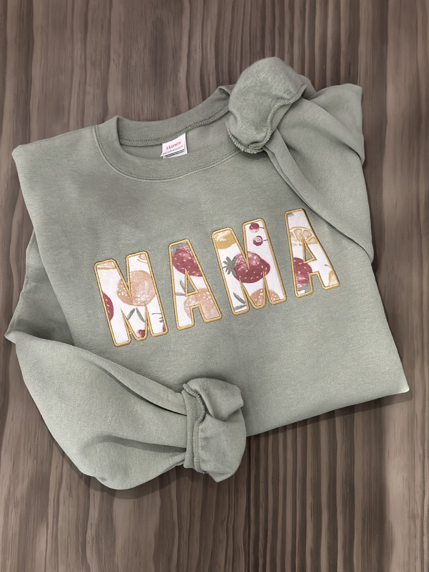 Custom Keepsake Mama crewneck sweater